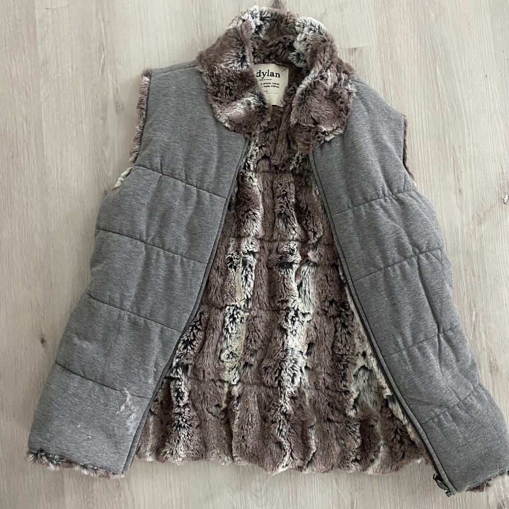 Dylan Faux Fur Vest - Picture 1 of 2